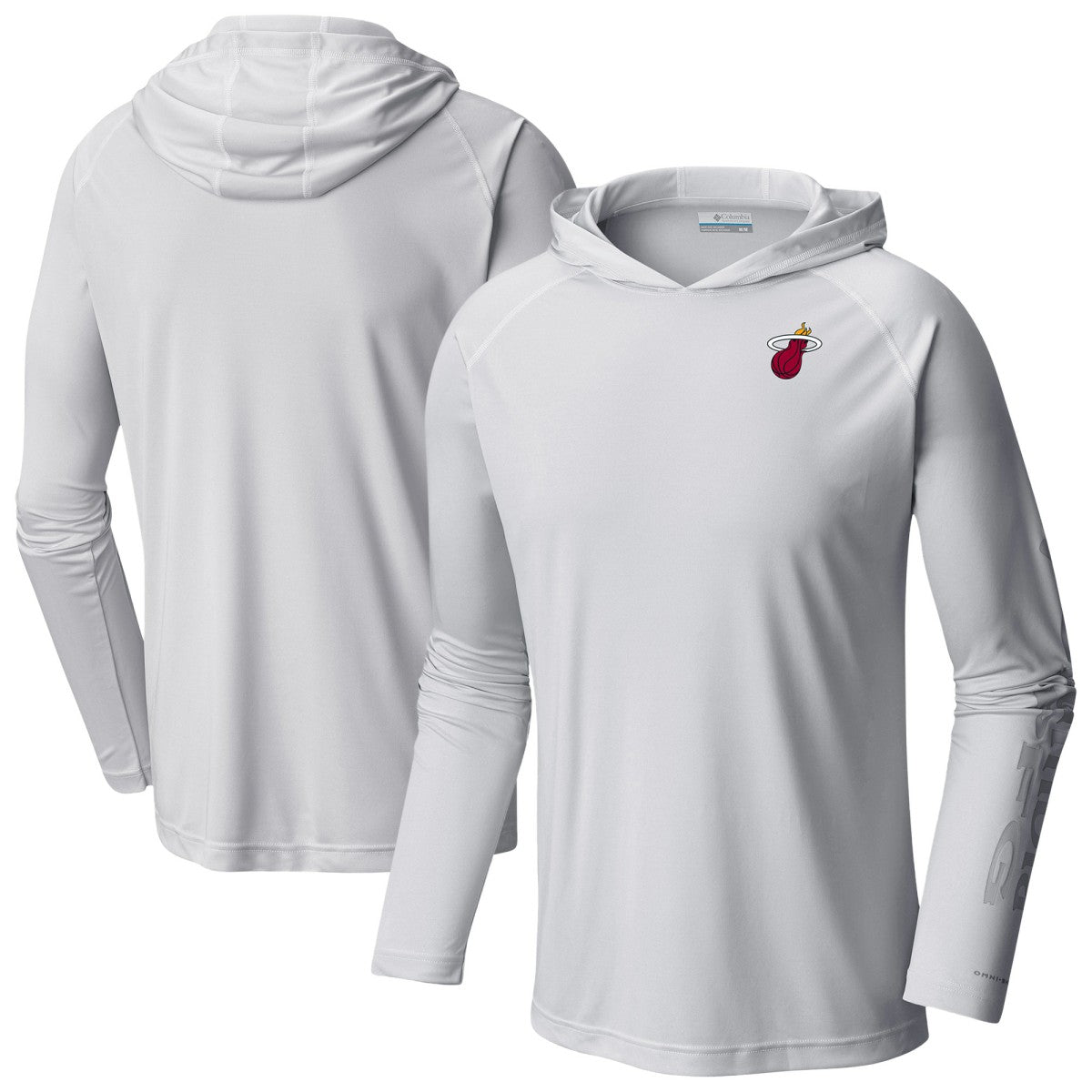 Miami Heat PFG Super Terminal Tackle Hoodie White - NBA