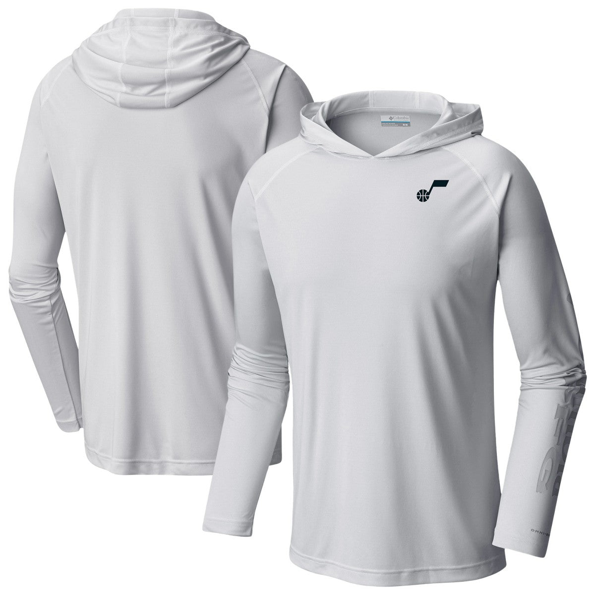 Utah Jazz PFG Super Terminal Tackle Hoodie White - NBA