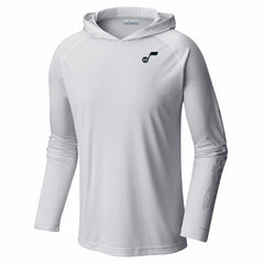 Utah Jazz PFG Super Terminal Tackle Hoodie White - NBA