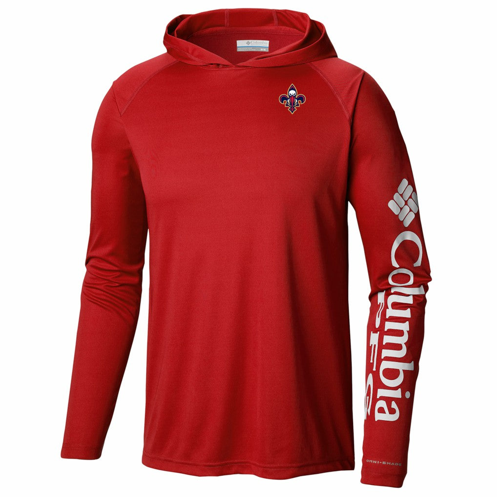 New Orleans Pelicans PFG Super Terminal Tackle Hoodie Red - NBA
