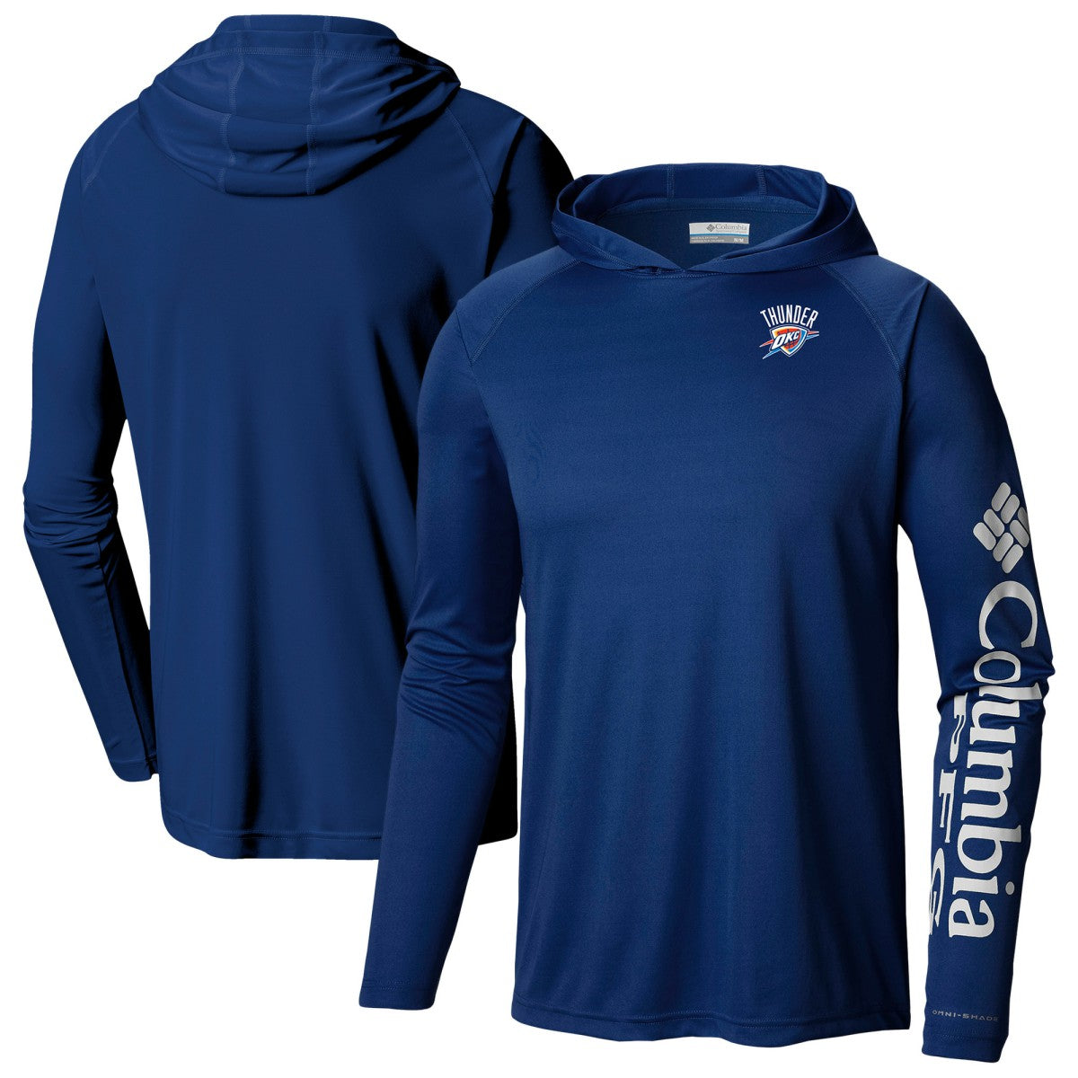 Oklahoma City Thunder PFG Super Terminal Tackle Hoodie Navy - NBA