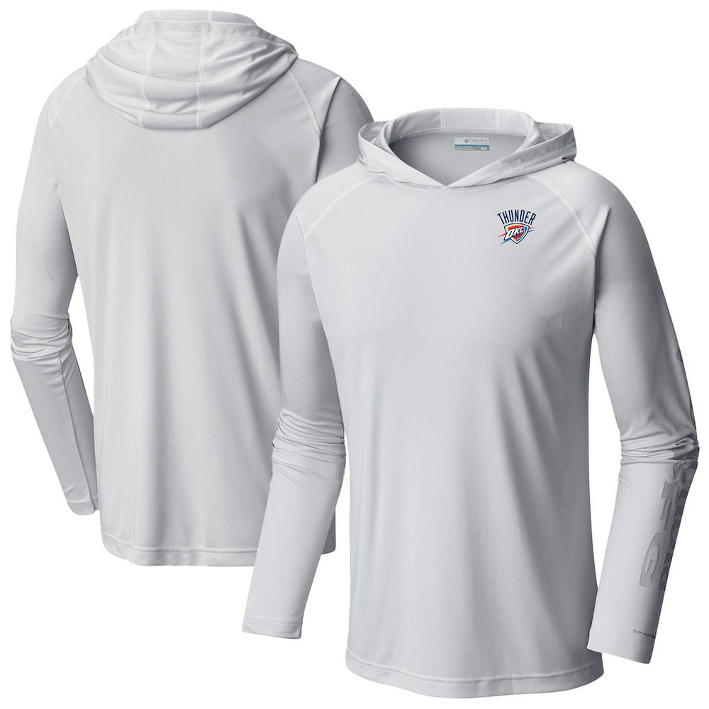 Oklahoma City Thunder PFG Super Terminal Tackle Hoodie White - NBA