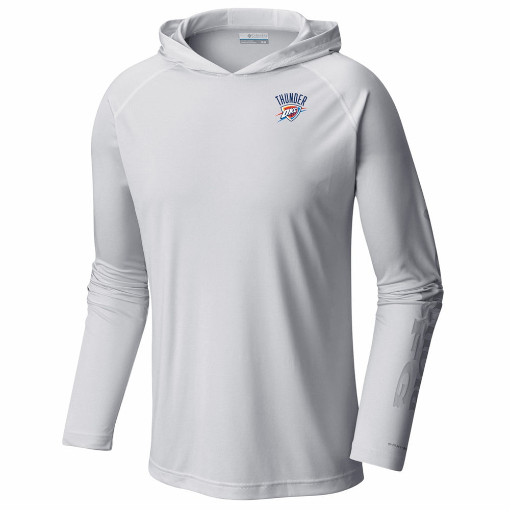 Oklahoma City Thunder PFG Super Terminal Tackle Hoodie White - NBA