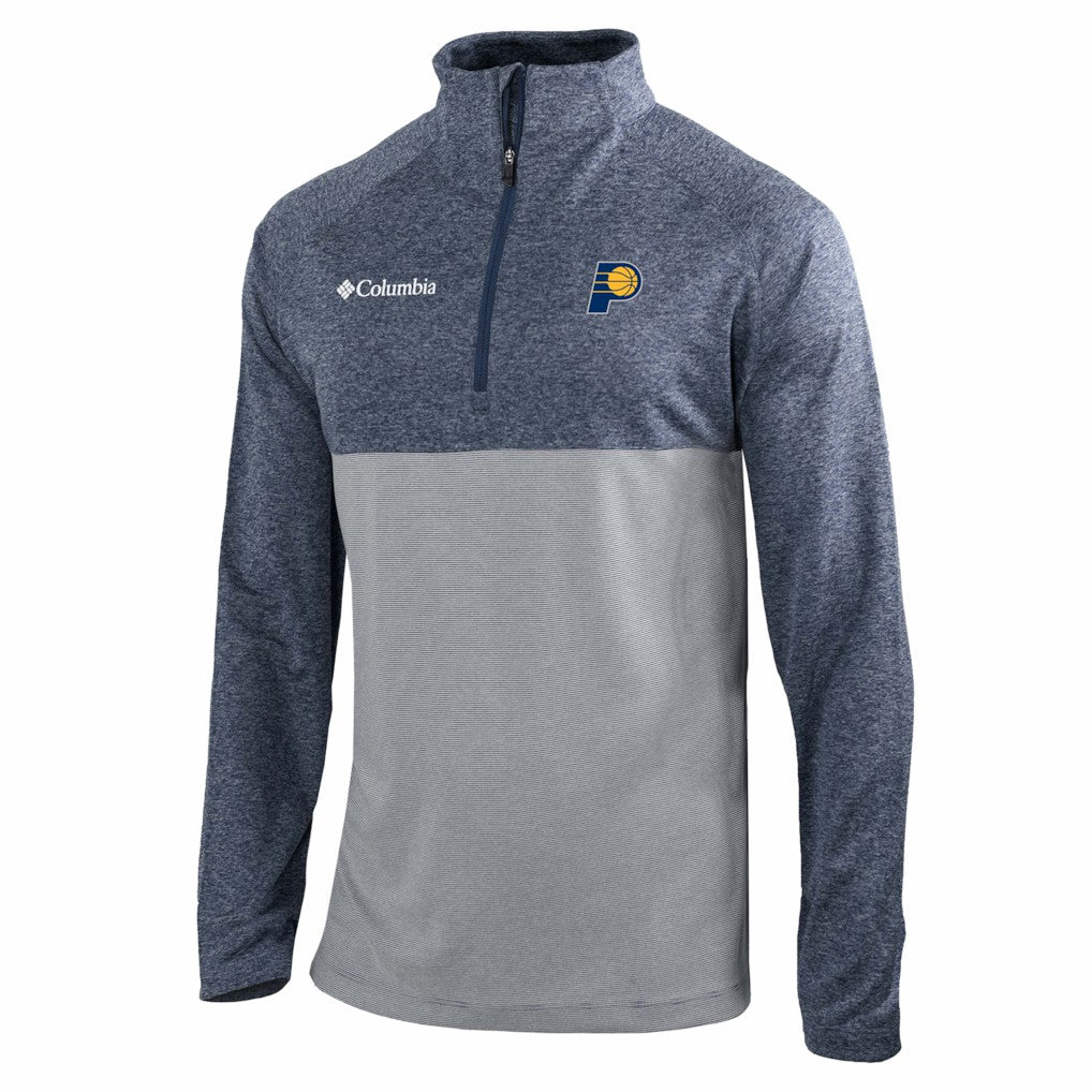 Indiana Pacers Omni-Wick Rockin' It Quarter-Zip Top Navy - NBA