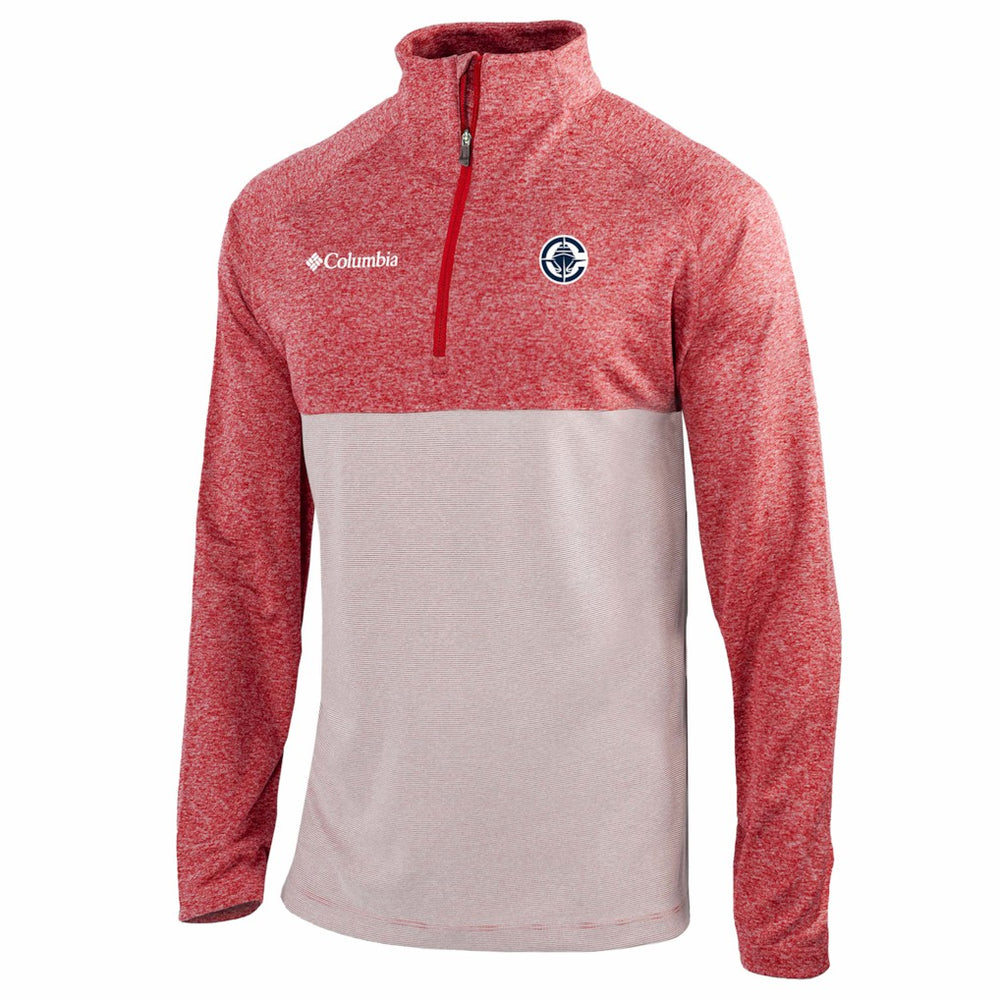 LA Clippers Omni-Wick Rockin' It Quarter-Zip Top Red - NBA
