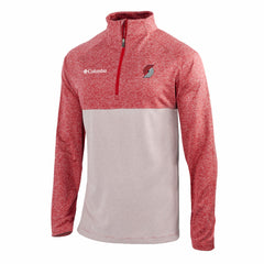 Portland Trail Blazers Omni-Wick Rockin' It Quarter-Zip Top Red - NBA