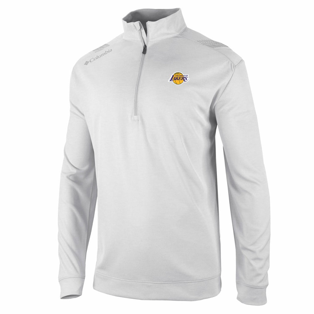 Los Angeles Lakers Oakland Downs Omni-Wick Quarter-Zip Top White - NBA