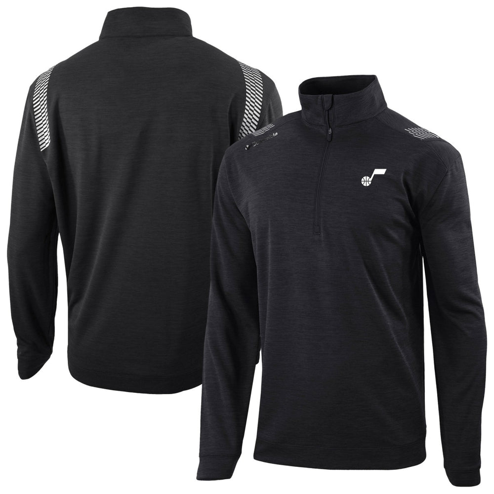 Utah Jazz Oakland Downs Omni-Wick Quarter-Zip Top Black - NBA