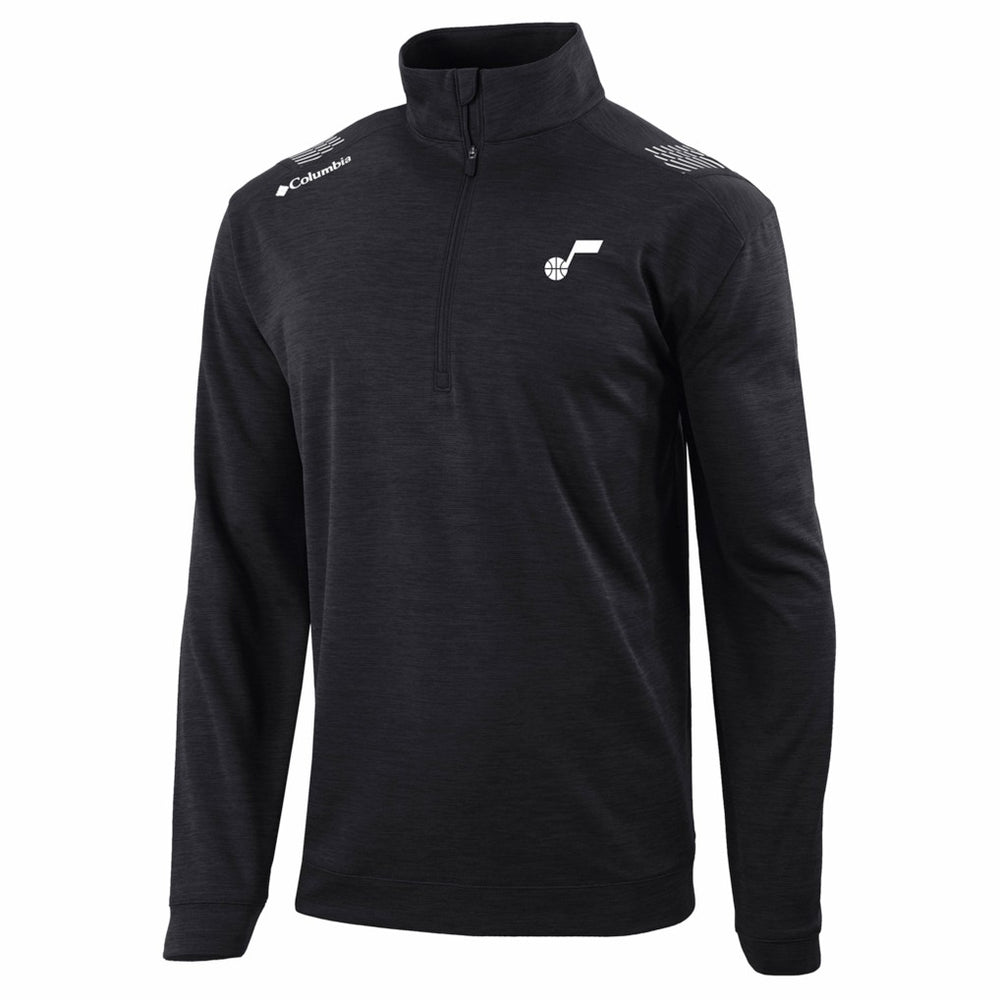 Utah Jazz Oakland Downs Omni-Wick Quarter-Zip Top Black - NBA