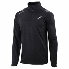 Utah Jazz Oakland Downs Omni-Wick Quarter-Zip Top Black - NBA