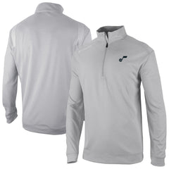 Utah Jazz Oakland Downs Omni-Wick Quarter-Zip Top Gray - NBA