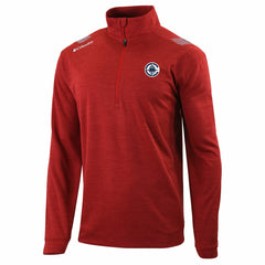 LA Clippers Oakland Downs Omni-Wick Quarter-Zip Top Red - NBA