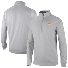 Los Angeles Lakers Oakland Downs Omni-Wick Quarter-Zip Top Gray - NBA
