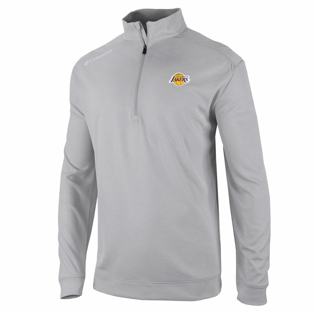 Los Angeles Lakers Oakland Downs Omni-Wick Quarter-Zip Top Gray - NBA
