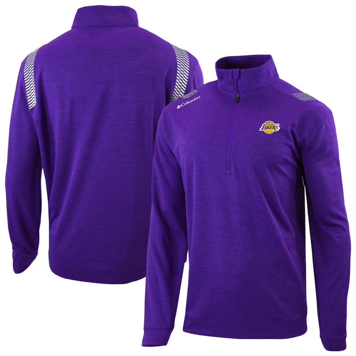Los Angeles Lakers Oakland Downs Omni-Wick Quarter-Zip Top Purple - NBA