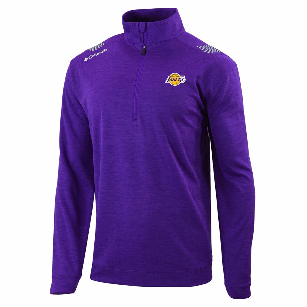 Los Angeles Lakers Oakland Downs Omni-Wick Quarter-Zip Top Purple - NBA
