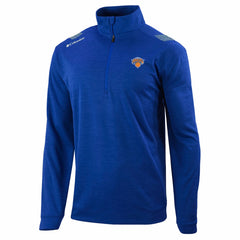 New York Knicks Oakland Downs Omni-Wick Quarter-Zip Top Blue - NBA