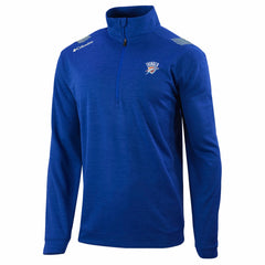 Oklahoma City Thunder Oakland Downs Omni-Wick Quarter-Zip Top Blue - NBA