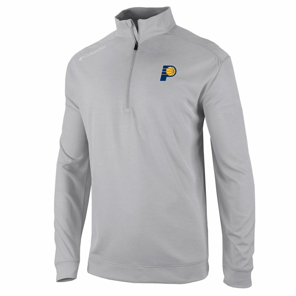 Indiana Pacers Oakland Downs Omni-Wick Quarter-Zip Top Gray - NBA