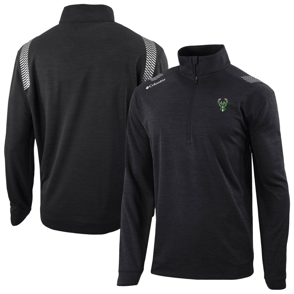 Milwaukee Bucks Oakland Downs Omni-Wick Quarter-Zip Top Black - NBA