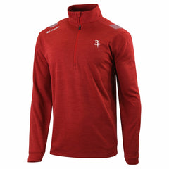 Houston Rockets Oakland Downs Omni-Wick Quarter-Zip Top Red - NBA