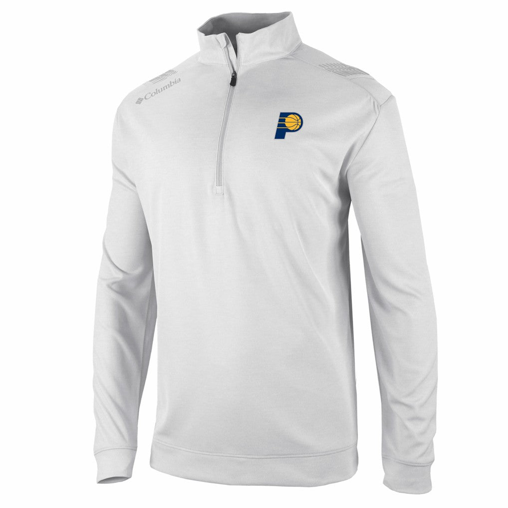 Indiana Pacers Oakland Downs Omni-Wick Quarter-Zip Top White - NBA