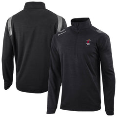 Miami Heat Oakland Downs Omni-Wick Quarter-Zip Top Black - NBA