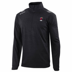 Miami Heat Oakland Downs Omni-Wick Quarter-Zip Top Black - NBA