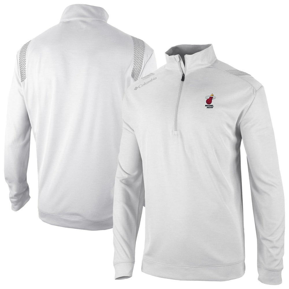 Miami Heat Oakland Downs Omni-Wick Quarter-Zip Top White - NBA