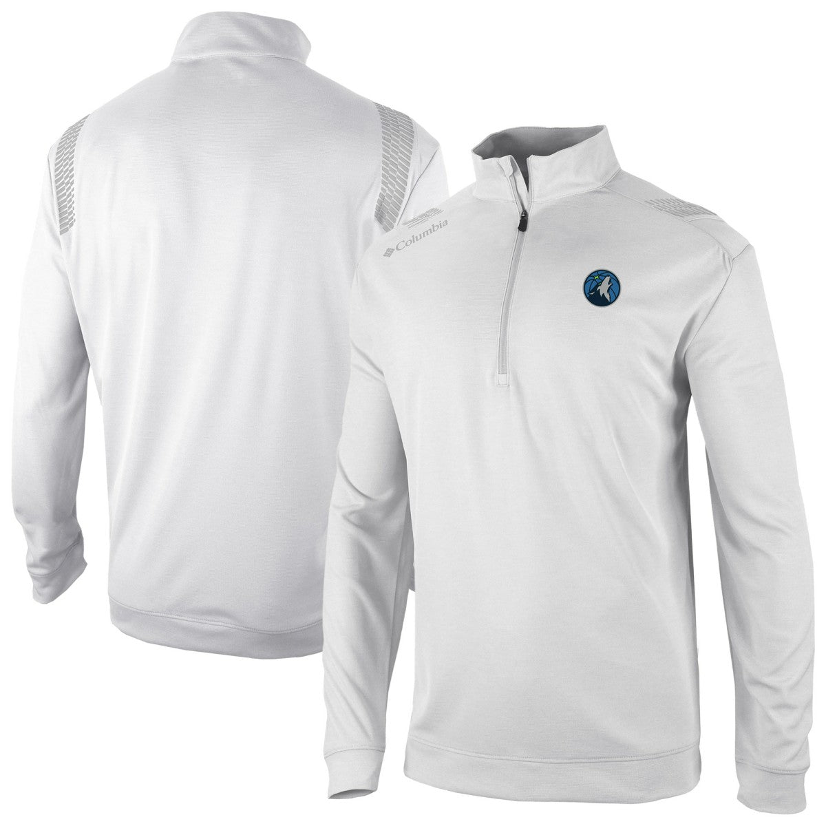 Minnesota Timberwolves Oakland Downs Omni-Wick Quarter-Zip Top White - NBA