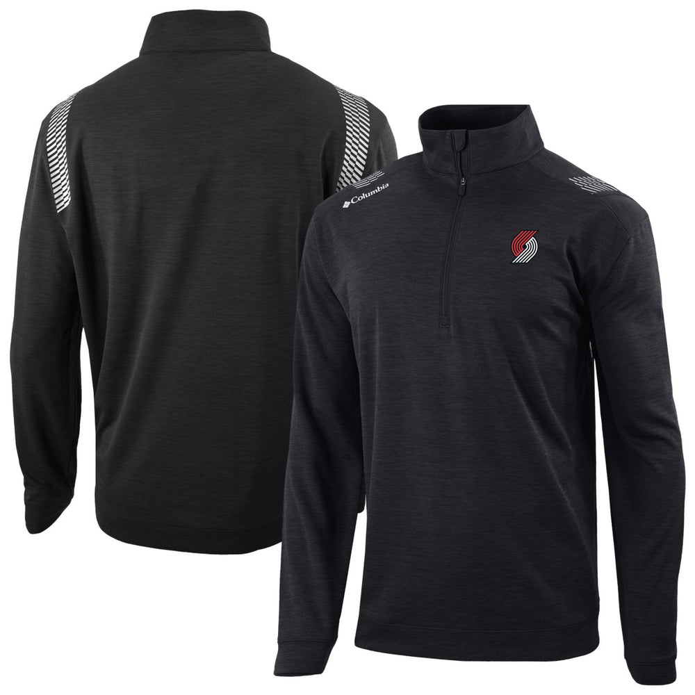 Portland Trail Blazers Oakland Downs Omni-Wick Quarter-Zip Top Black - NBA