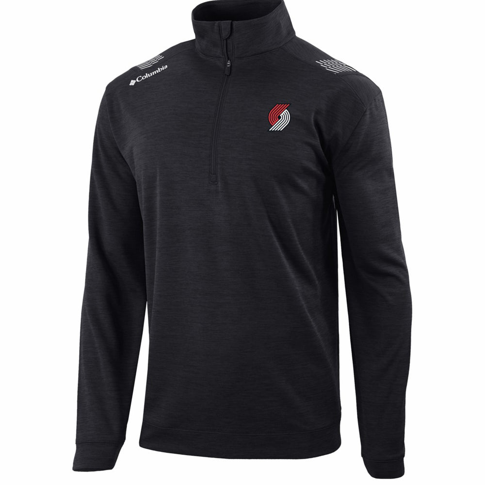 Portland Trail Blazers Oakland Downs Omni-Wick Quarter-Zip Top Black - NBA