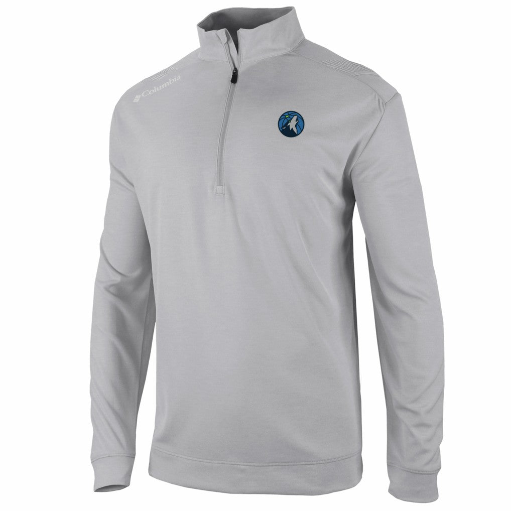 Minnesota Timberwolves Oakland Downs Omni-Wick Quarter-Zip Top Gray - NBA