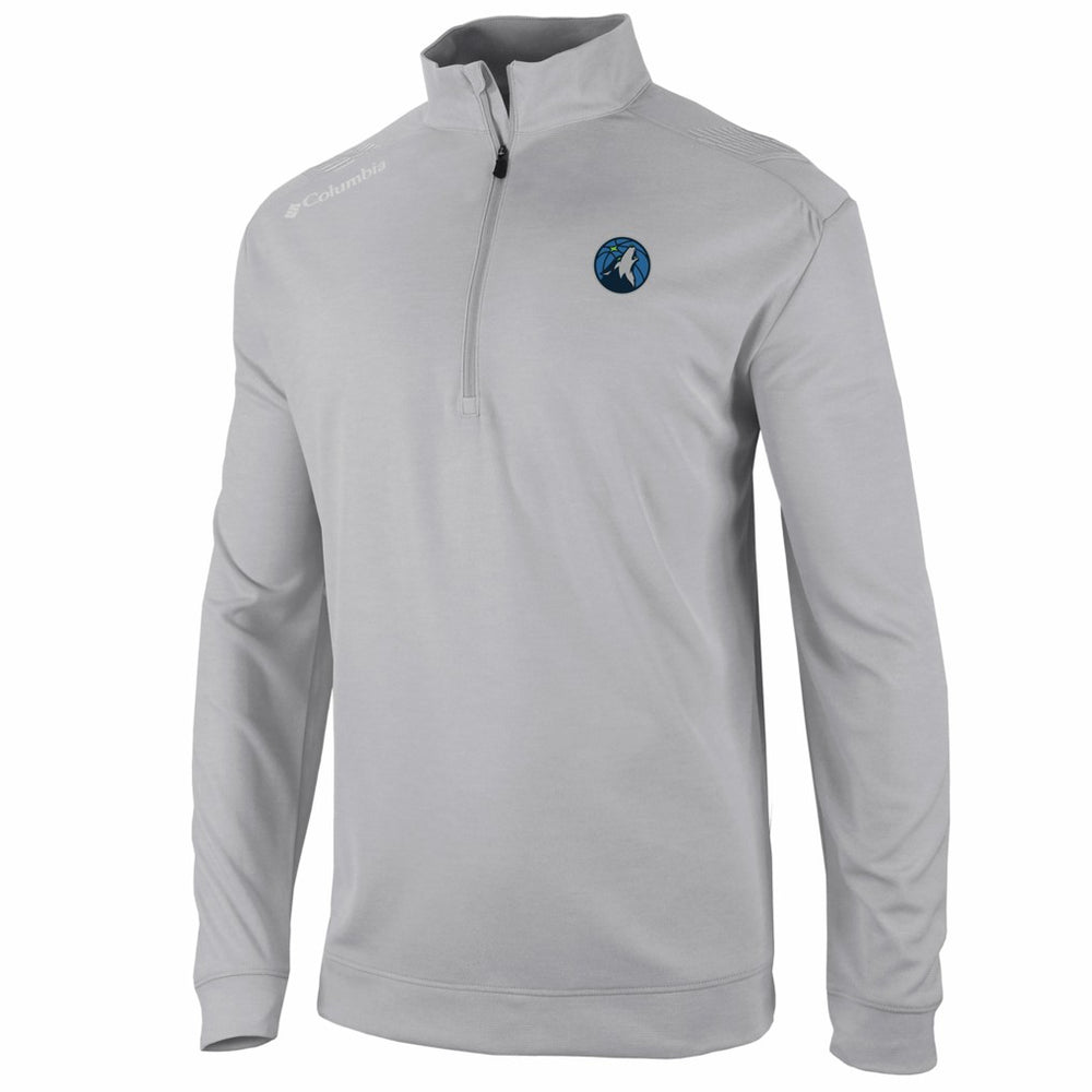 Minnesota Timberwolves Oakland Downs Omni-Wick Quarter-Zip Top Gray - NBA