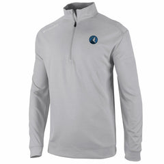 Minnesota Timberwolves Oakland Downs Omni-Wick Quarter-Zip Top Gray - NBA