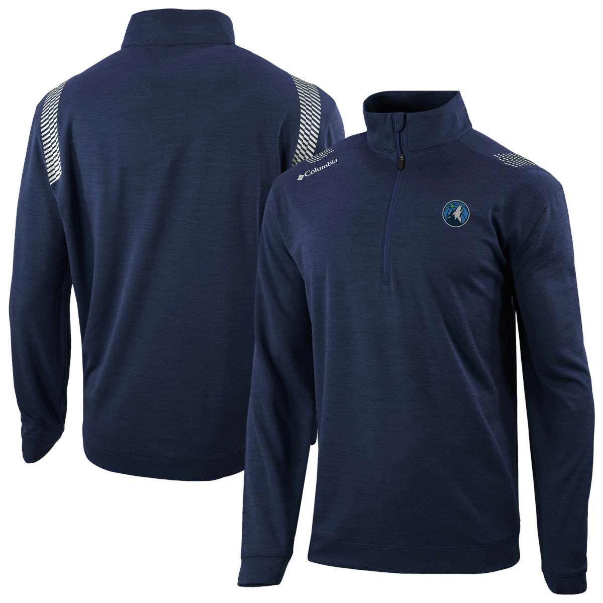 Minnesota Timberwolves Oakland Downs Omni-Wick Quarter-Zip Top Navy - NBA