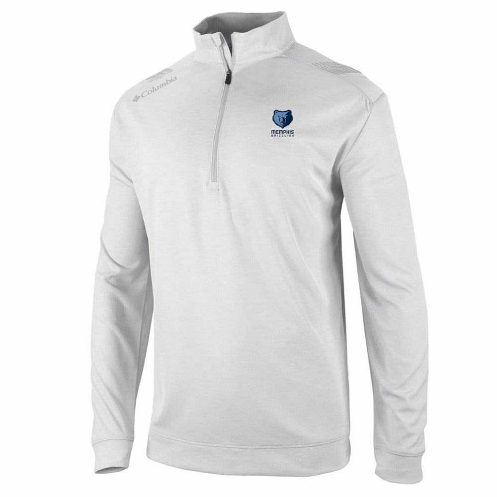 Memphis Grizzlies Oakland Downs Omni-Wick Quarter-Zip Top White - NBA