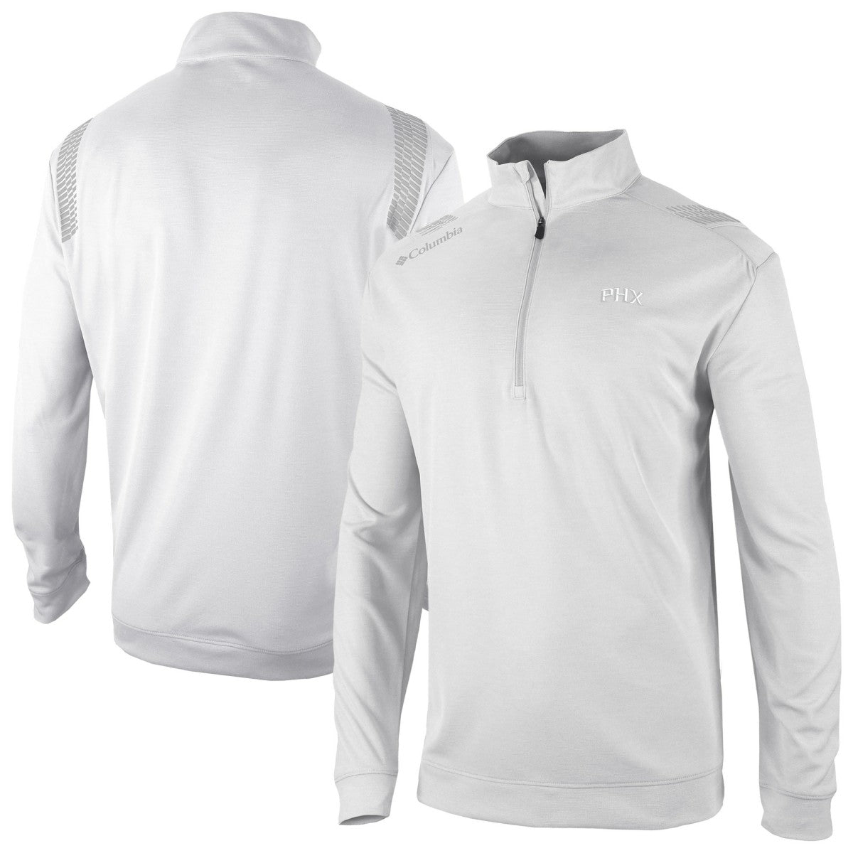 Phoenix Suns Oakland Downs Omni-Wick Quarter-Zip Top White - NBA