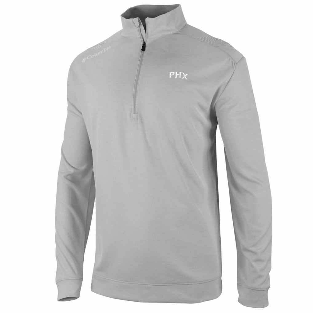 Phoenix Suns Oakland Downs Omni-Wick Quarter-Zip Top Gray - NBA