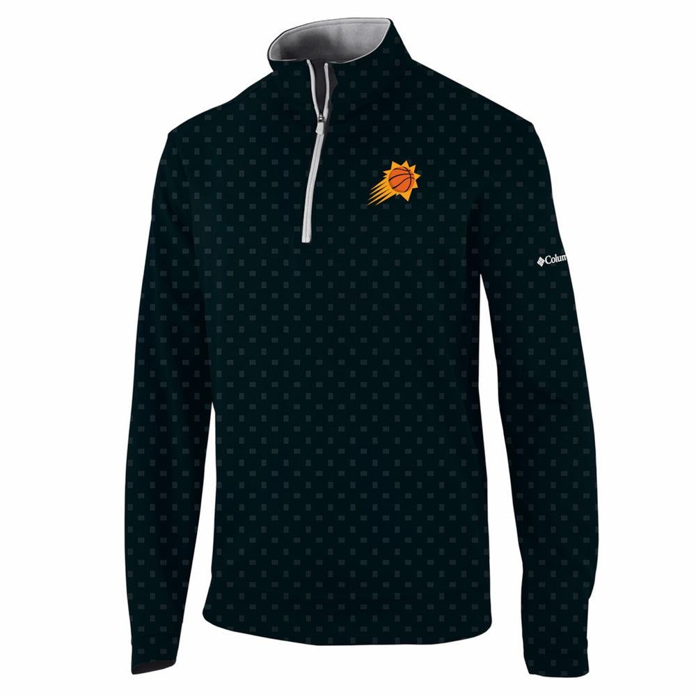 Phoenix Suns Wickham Hills Omni-Wick Quarter-Zip Jacket Black - NBA