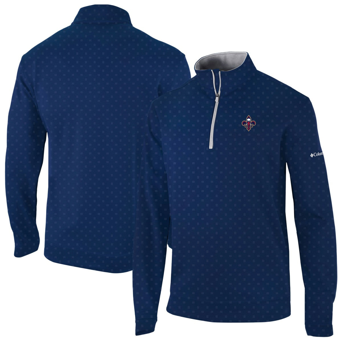 New Orleans Pelicans Wickham Hills Omni-Wick Quarter-Zip Jacket Navy - NBA