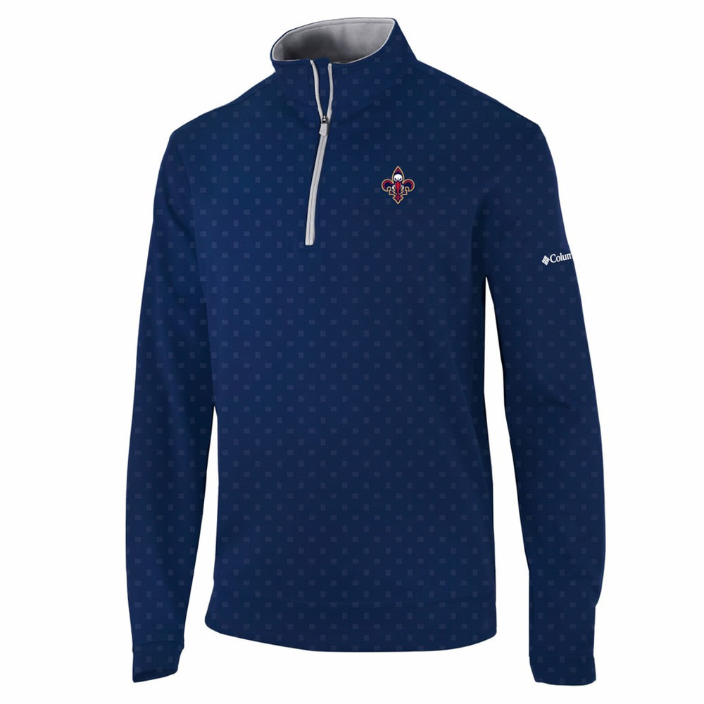 New Orleans Pelicans Wickham Hills Omni-Wick Quarter-Zip Jacket Navy - NBA