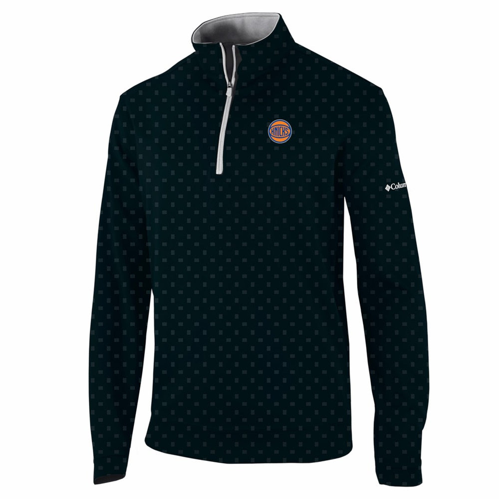 New York Knicks Wickham Hills Omni-Wick Quarter-Zip Jacket Black - NBA