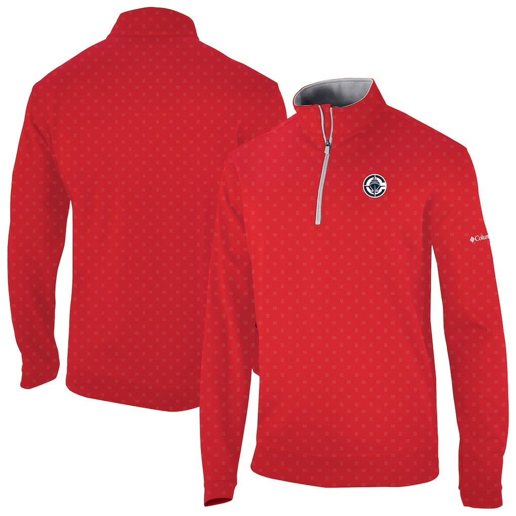 LA Clippers Wickham Hills Omni-Wick Quarter-Zip Jacket Red - NBA
