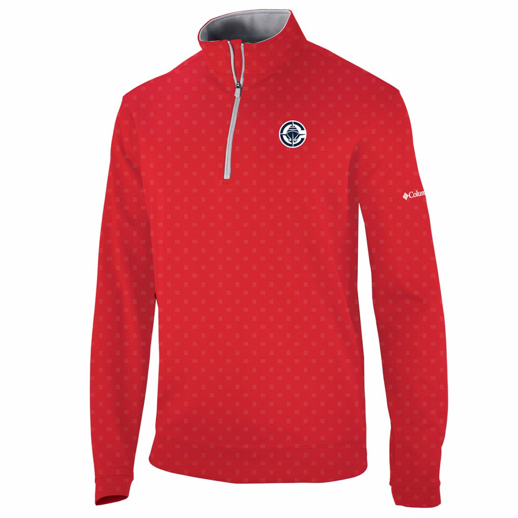LA Clippers Wickham Hills Omni-Wick Quarter-Zip Jacket Red - NBA