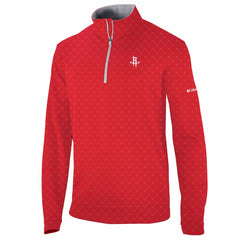 Houston Rockets Wickham Hills Omni-Wick Quarter-Zip Jacket Red - NBA
