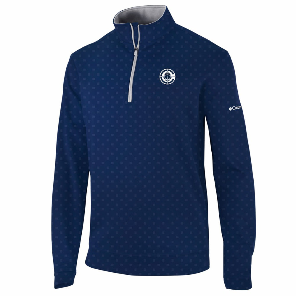 LA Clippers Wickham Hills Omni-Wick Quarter-Zip Jacket Navy - NBA