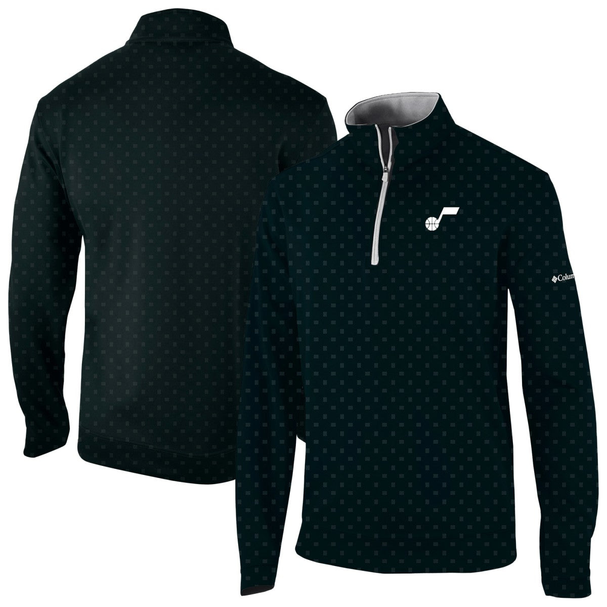 Utah Jazz Wickham Hills Omni-Wick Quarter-Zip Jacket Black - NBA