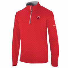 Miami Heat Wickham Hills Omni-Wick Quarter-Zip Jacket Red - NBA