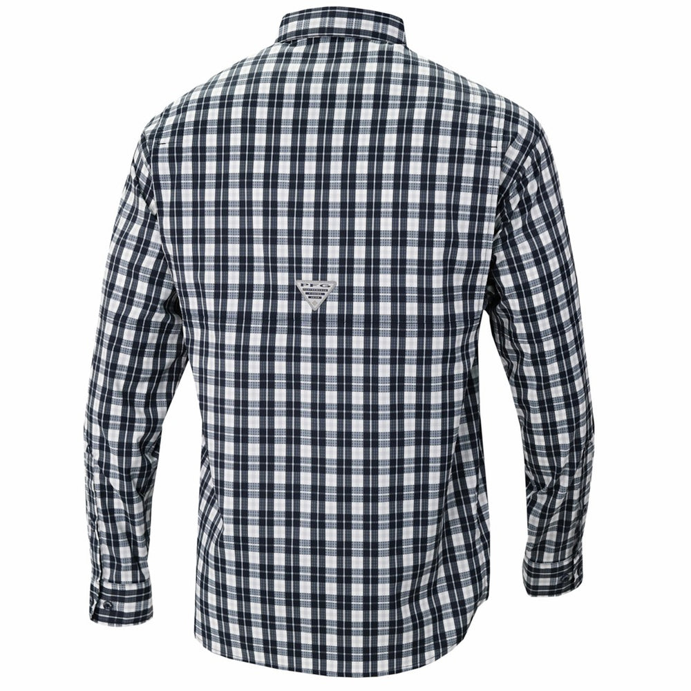 Indiana Pacers Super Tamiami Omni-Shade Long Sleeve Button-Down Shirt Navy - NBA